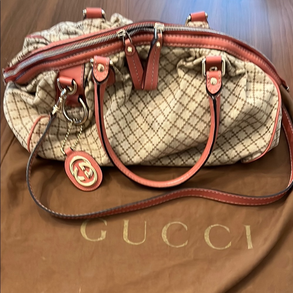 Gucci Sukey Boston pink/cream